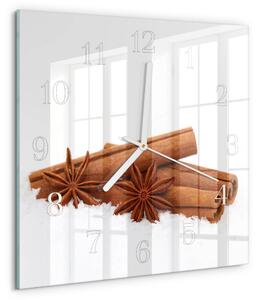 Skleněné hodiny Vanilka zskb-30x30-00083144