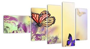 Motýli - obraz (110x60cm)