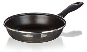 Smaltovaná pánev s nepřilnavým povrchem METALLIC Black 24 cm