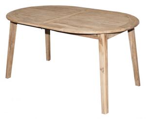 Doppler TECTONA - dřevěný rozkládací teakový stůl 150/200x95 cm