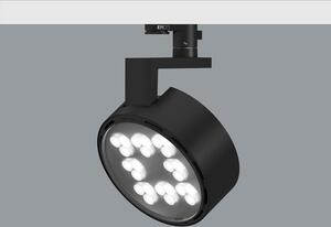 ERCO 1020767000 Svítidlo Parscan Lens wallwasher do lišty LED 56W 4659lm 4000K Version 4 1220767104 Black - ERCO