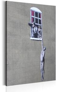 Obraz - Well Hung Lover by Banksy