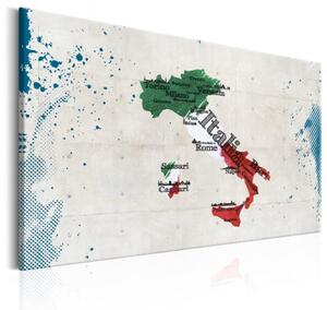 Obraz - Map: Italy