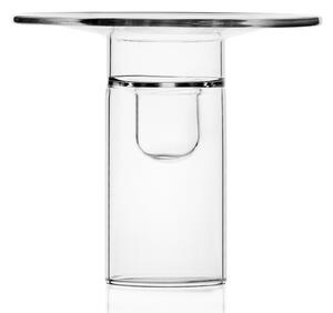Ichendorf Milano designové svícny Firefly Candleholder Medium čirá/ růžová