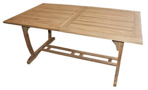 Doppler TECTONA - dřevěný rozkládací teakový stůl 180/240x100 cm