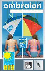 Derby OMBRALAN 180 cm – plážový slunečník : Desén látky - 809