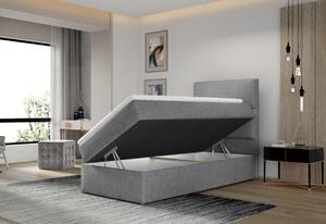 Čalouněná jednolůžková postel TRENTINO, 90x108x210, monolith 09