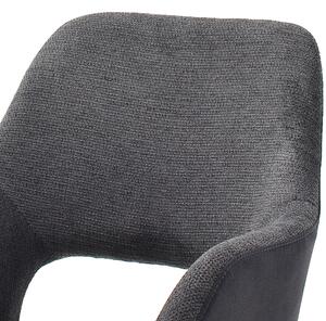 Jídelní židle ASELLA buk černá/antracitová