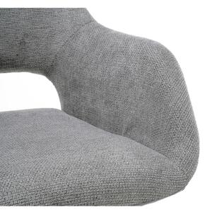 Jídelní židle ASELLA buk černá/světle šedá