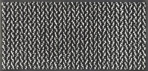 BĚHOUN, 35/75 cm, černá, bílá wash+dry - Online Only koberce & rohožky, Online Only