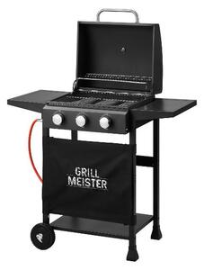 Grillmeister Plynový gril se 3 hořáky, 9 kW (100399834)