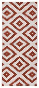 NORTHRUGS - Hanse Home, Kusový koberec Twin-Wendeteppiche 103130 terra creme | oranžová Typ: 80x150 cm