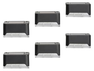 Livarno® Solární LED svítidlo, 6dílná sada (obdélníkový) (100404699001)