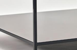 House Doctor Černý kovový konferenční stolek Fari 85 x 85 cm