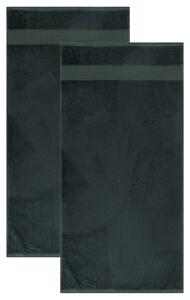 Livarno® Froté ručník, 50 x 100 cm, 600 g/m2, 2 kusy (navy modrá) (100405339004)