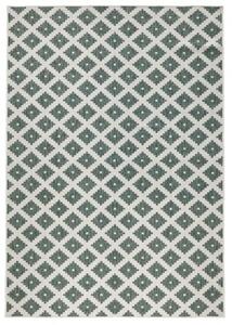 NORTHRUGS - Hanse Home koberce Kusový koberec Twin-Wendeteppiche 103125 grün creme – na ven i na doma - 200x290 cm