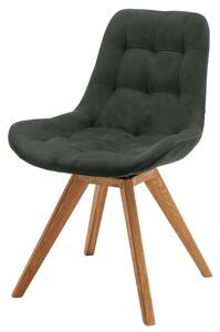 Jídelní židle BELFAST dub olejovaný/černá