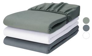 Livarno® Saténové napínací prostěradlo, 90-100 x 200 cm (100404997)