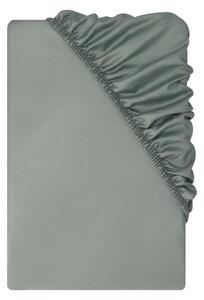 Livarno® Saténové napínací prostěradlo, 90-100 x 200 cm (šedá) (100404997001)