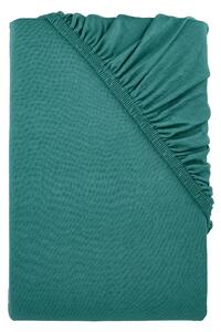 Livarno® Žerzejové napínací prostěradlo, 90-100 x 200 cm (tmavě zelená) (100404478003)