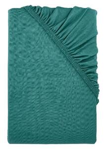 Livarno® Žerzejové napínací prostěradlo, 90-100 x 200 cm (tmavě zelená) (100404478003)