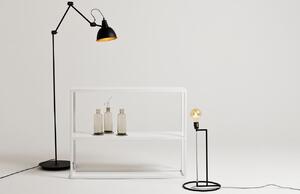 Nordic Design Bílý kovový toaletní stolek Julia II. 100 x 30 cm