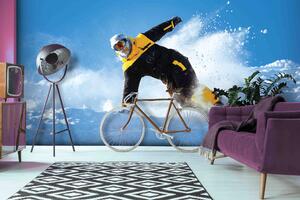 Malvis ® Tapeta Snowboardista Vel. (šířka x výška): 144 x 105 cm