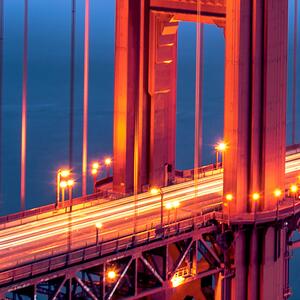 Malvis ® Tapeta Golden Gate Bridge Vel. (šířka x výška): 144 x 105 cm