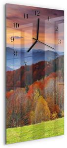 Skleněné hodiny vertikální Perspektivy zsppc-30x60-00171290