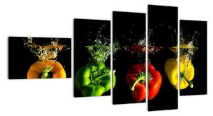 Papriky - obraz (110x60cm)