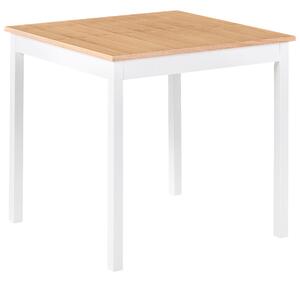 Jídelní stůl BATTERSBY Světlý dub 80 cm 80 cm