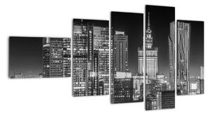 Noční New York, obrazy (110x60cm)