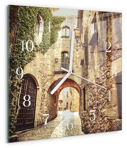 Skleněné hodiny Avenue zskb-30x30-00084569