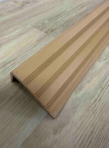 Schodová hrana 453 - béžová - 8,2x4,5x250 cm