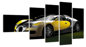 Sportovní auto, obraz na zeď (110x60cm)