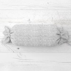 Biante Polštář válec bonbon Sandra SA-061 Nepravidelné tvary na bílém 15x40 cm
