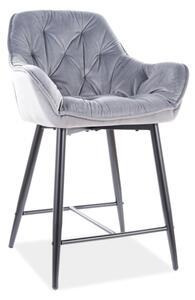 Barová židle CHERRY H-2 Velvet, 56x88x40, bluvel 28