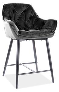 Barová židle BERRY H-2 Velvet, 56x88x40, bluvel 28