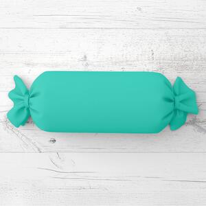 Biante Polštář válec bonbon Rongo RG-093 Světle tyrkysový 15x40 cm