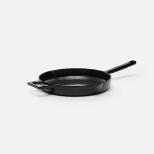 Fabini Pánev Mattia 3.0, ø 26 cm - Smaltovaná litinová pánev, lesklá černá