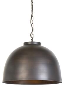 Industriální závěsná lampa hnědá 45,5 cm - Hoodi