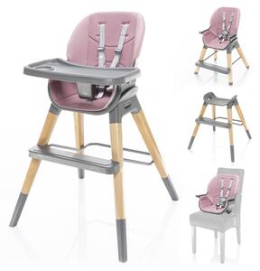 ZOPA Dětská židlička Nuvio, Blush pink