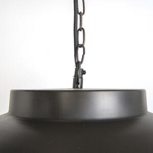 Průmyslová závěsná lampa starožitná hnědá 60 cm - Hoodi