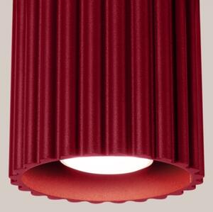 Sollux SL.1819 - Bodové svítidlo AURA 1xGU10/10W/230V 10 cm červená