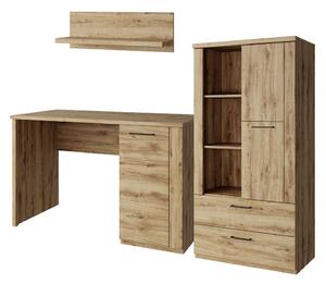 Kancelářská sestava 2.0 m dub navarra Doorset
