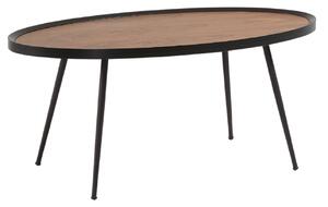 Ořechový konferenční stolek Kave Home Kinsley 102 x 56 cm