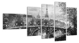 Obraz Paříže na stěnu (110x60cm)