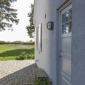Louis Poulsen Skot LED nástěnné světlo 3 000 K hliník/opál, Hliník / šedá / zinek, Design