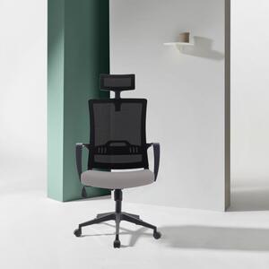 Kancelářská židle Speed BS HD, black / grey