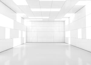 Malvis ® Tapeta 3D bílá místnost Vel. (šířka x výška): 144 x 105 cm